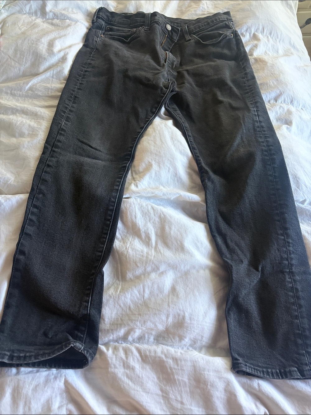 Levi's 501 Men's Black Straight Jeans